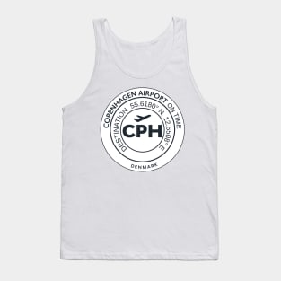 Airport code CPH Copenhagen Tank Top